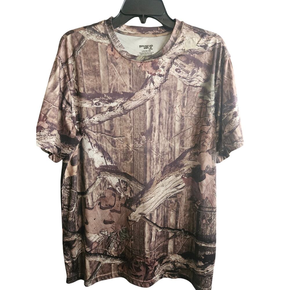 Mossy Oak break up infinity camo Camouflage shirt Size Large